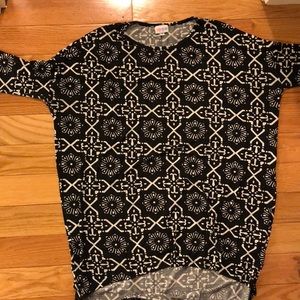 LulaRoe black and white Size S- Irma